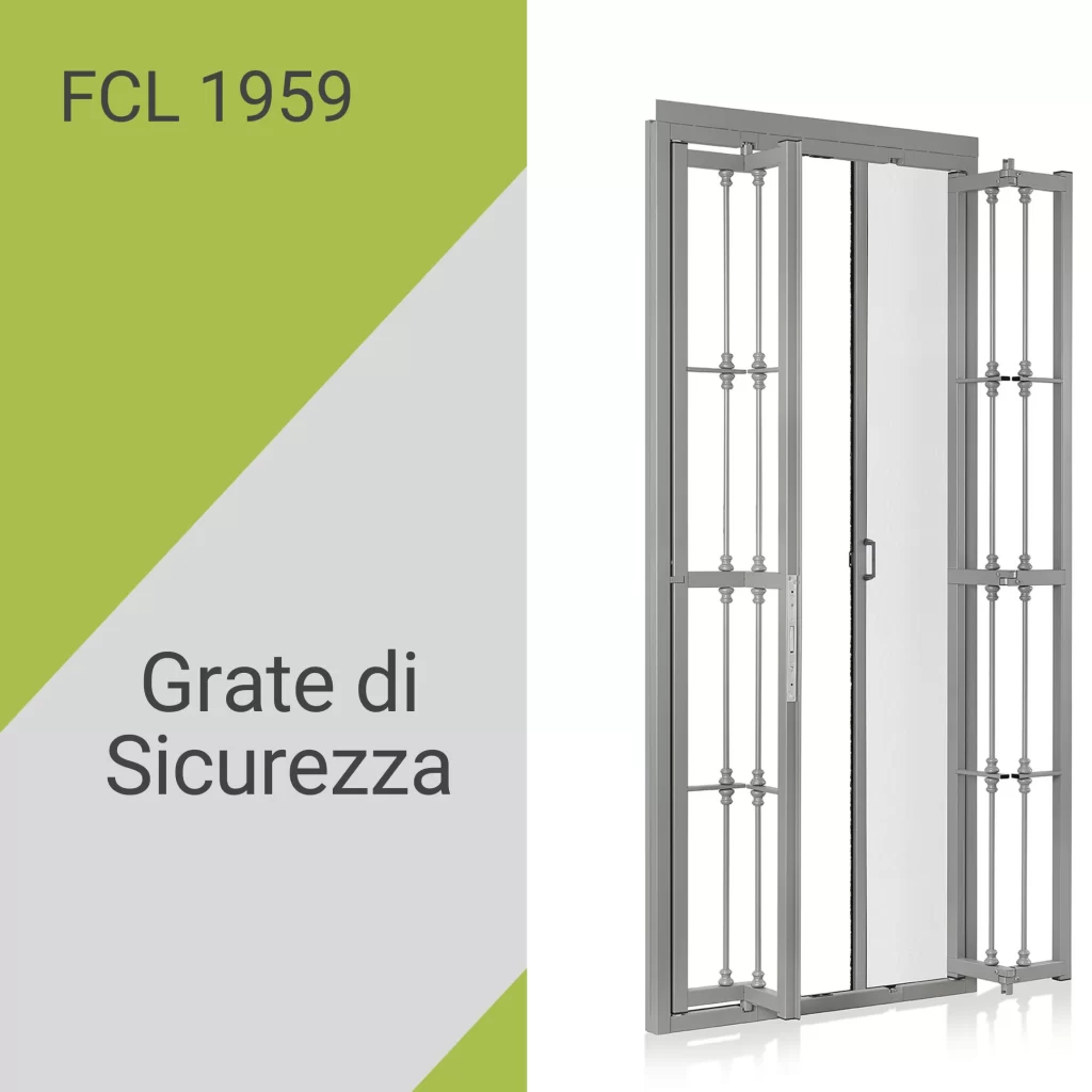Inferriate per finestre Steel project by FCL 1959