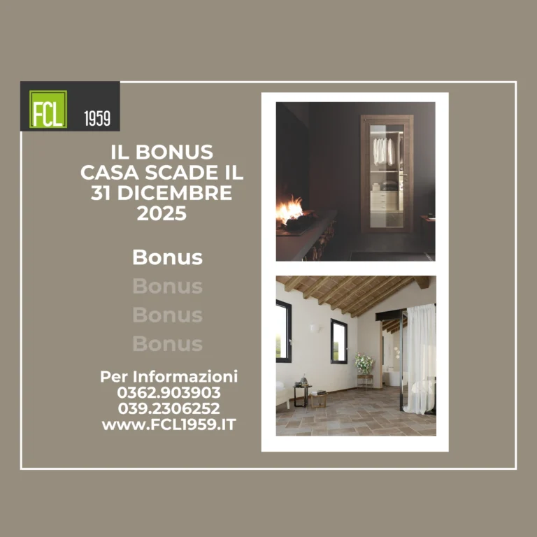 detrazioni fiscali per serramenti con FCL 1959