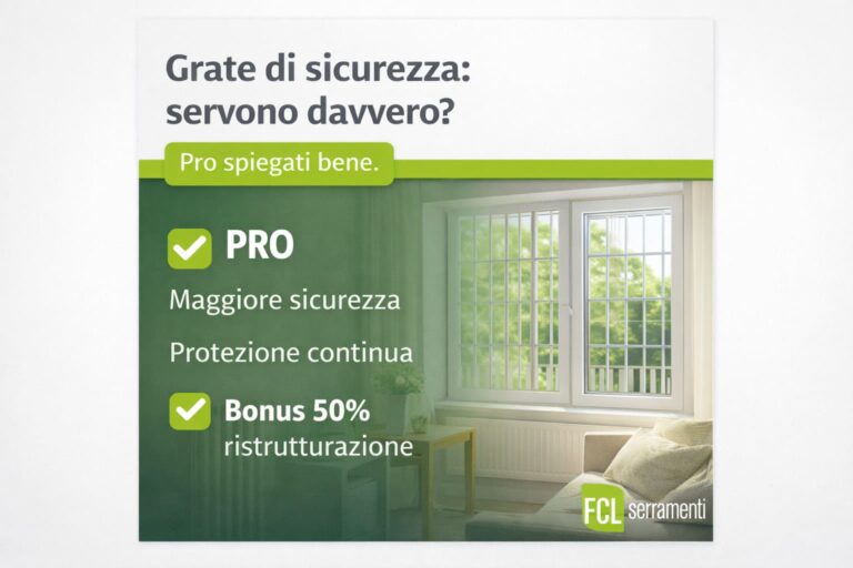 Grate di sicurezza, servono davvero? Chiama FCL 1959